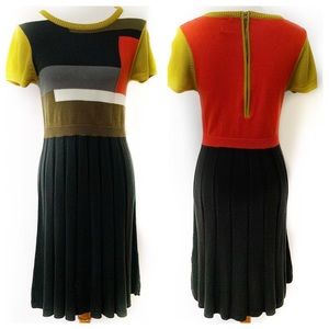 Vince Camuto Colorblock Sweater Dress